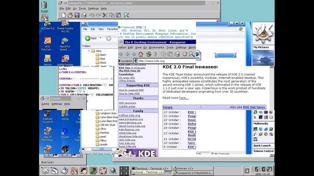 19 Years of KDE History: Step by Step (1996-2015) смотреть онлайн