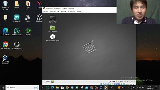 instalación de Linux Mint en VirtualBox смотреть онлайн