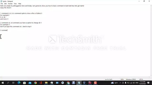 basic commands in bash in kali linux смотреть онлайн