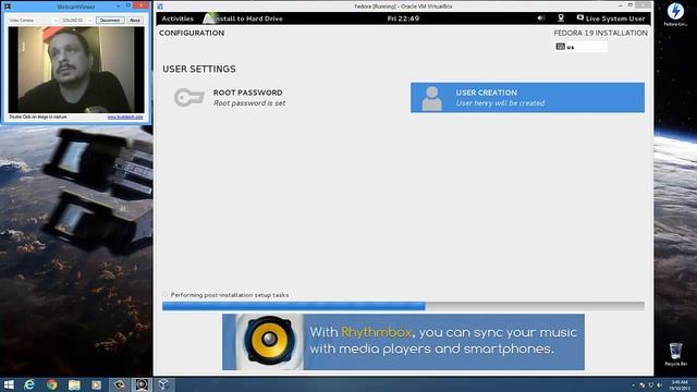 Fedora 19 Install смотреть онлайн