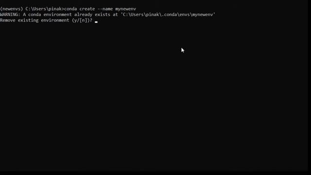 How to create and activate new environment in conda смотреть онлайн