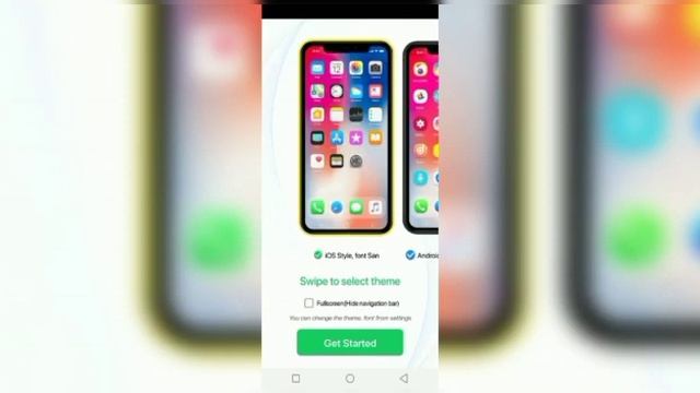 How to change your android settings into IOS settings смотреть онлайн