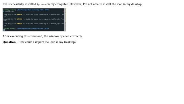 Ubuntu: Pycharm's icon on my desktop смотреть онлайн