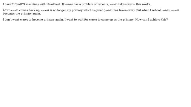 DevOps & SysAdmins: Stop heartbeat from failing over on failures смотреть онлайн