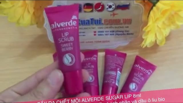 TẨY DA CHẾT MÔI ALVERDE SUGAR LIP 100% từ thành phần tự nhiên!!!! ( 8ml) - Shopcuatui.com.vn смотреть онлайн