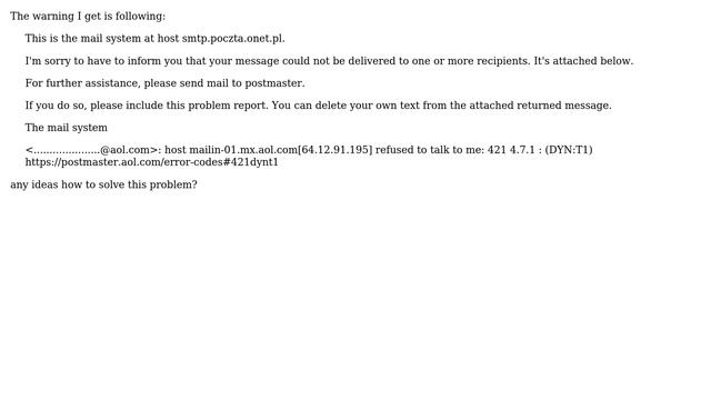 Unix & Linux: Could not send email because of delivery error смотреть онлайн