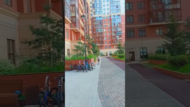 Прогулка по новым районам СПБ смотреть онлайн