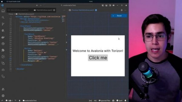 New Avalonia VS Code Extension + Torizon Templates