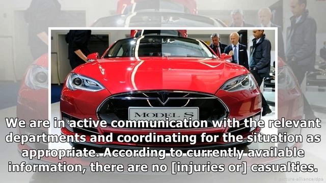 Tesla Is Investigating Why A Model S Appeared To Explode In A Shanghai Parking Garage