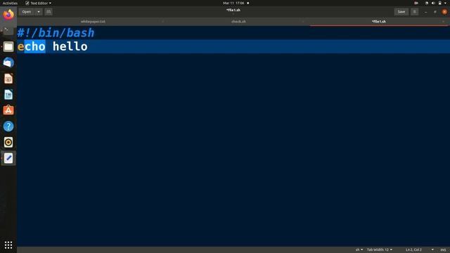Create shell script in Linux for absolute beginners. смотреть онлайн