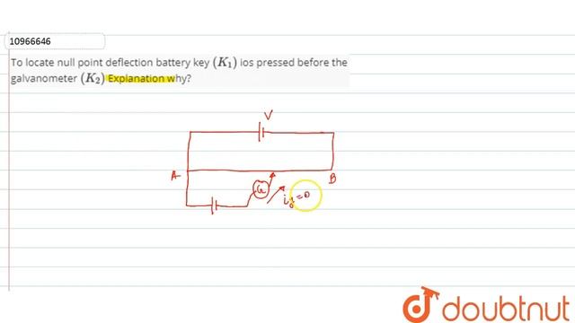 To locate null point deflection battery key `(K_1)` ios pressed before the смотреть онлайн