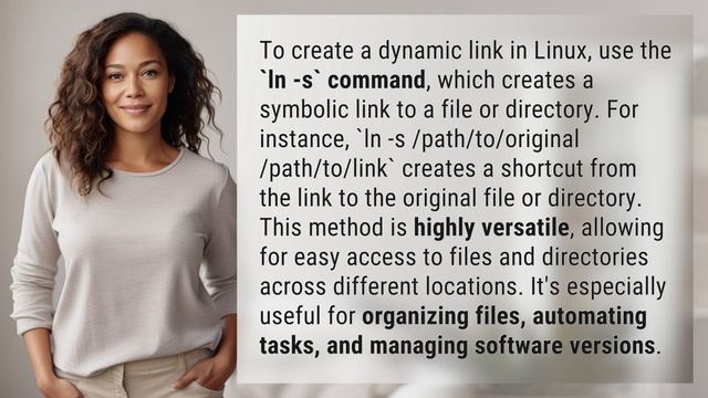 How to create dynamic link in Linux? смотреть онлайн