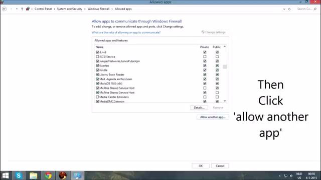 Allowing your viewer in Windows Firewall смотреть онлайн