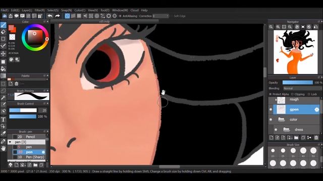 Speedpaint : Fire Girl 🔥 [Medibang Paint Pro] ♡ Character Design смотреть онлайн