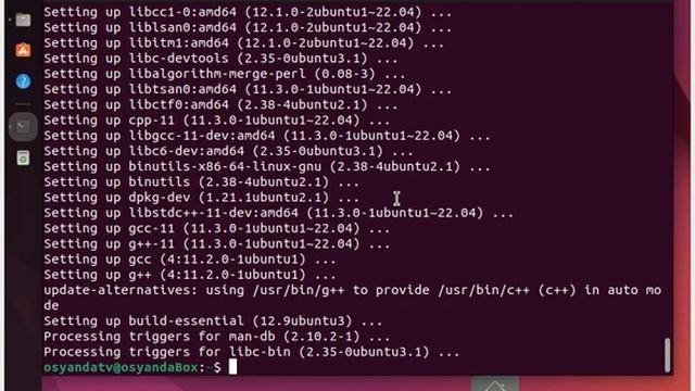 1 Installing build essential смотреть онлайн