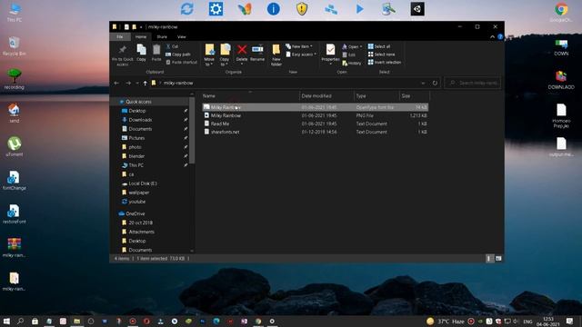 Change System Default Font on Windows 10 смотреть онлайн