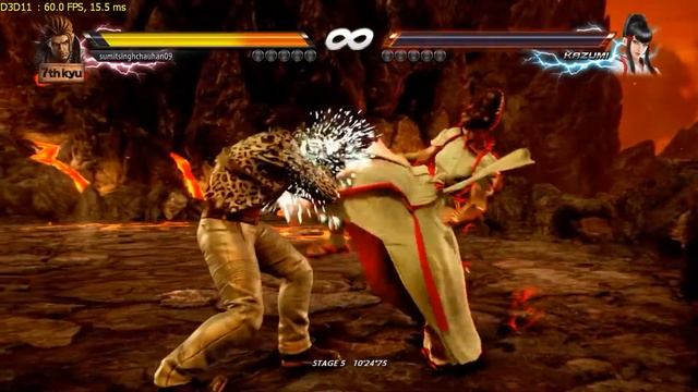 Tekken 7 -- AMD Ryzen 5 1600 -- AMD Sapphire Radeon RX 570 4GB GDDR5 -- Gameplay смотреть онлайн