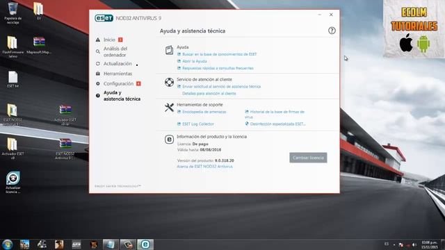 ESET NOD32 ANTIVIRUS 9 + ACTIVADOR 2017 | 100% FULL | смотреть онлайн