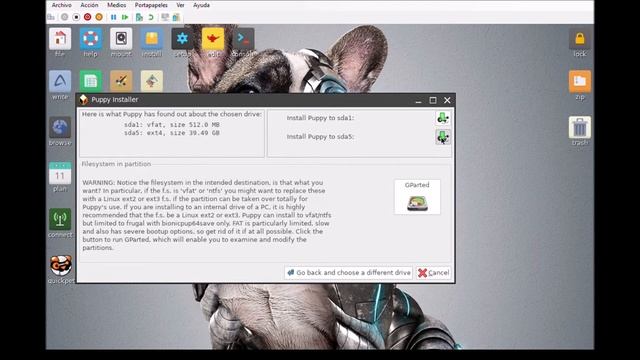 Instalación de Puppy Linux смотреть онлайн
