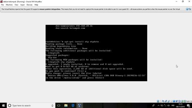 Instalasi NTP dan WEBMIN Pada Linux Debian 9 смотреть онлайн