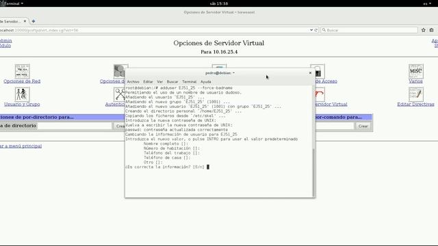 Servidor FTP en Webmin dentro de Debian смотреть онлайн