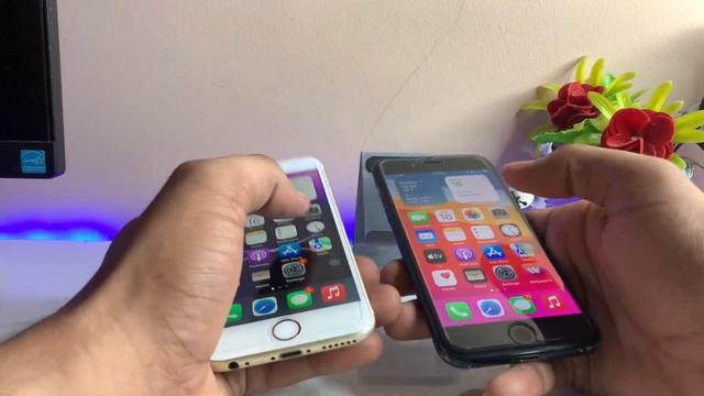iPhone 6s vs iPhone 7 - IOS 15.7 смотреть онлайн
