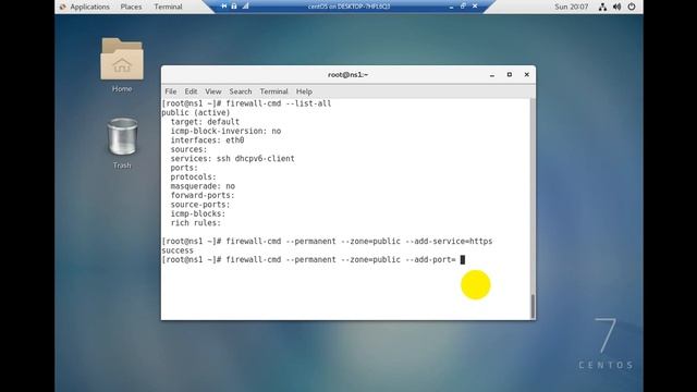 How to allow & remove a service & port at firewall in linux (Bangla) смотреть онлайн