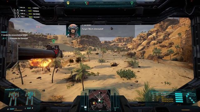 MechWarrior 5: Mercenaries [Linux w/Proton] Campaign Mission 6 - Target of Opportunity смотреть онлайн