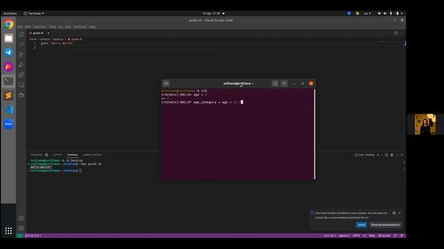 Ruby Fundamentals #1 by Svitlana Dzhus смотреть онлайн