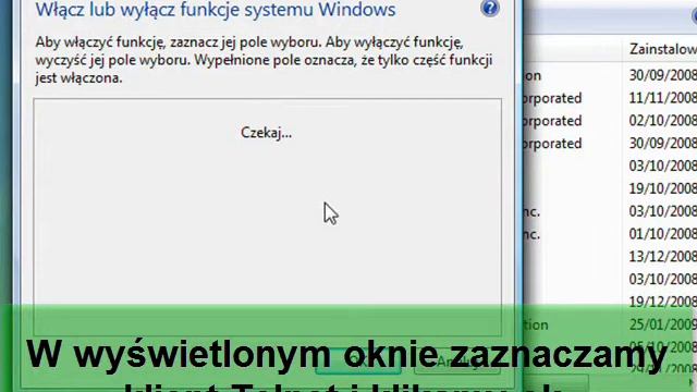 Jak włączyć klienta Telnet w Windows Vista [ spryciarze.pl ] смотреть онлайн