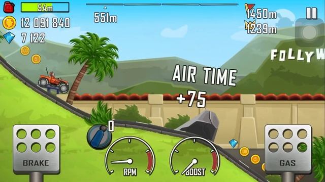 Hill Climb Racing Monster Truck | Part 90 | Android Gameplay Walkthrough | Game Play On Action Hero смотреть онлайн
