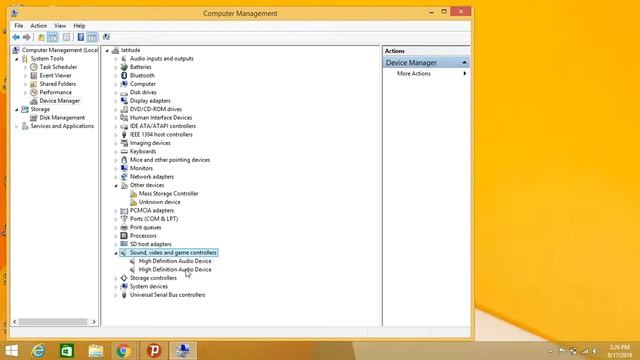 NO AUDIO PROBLEM IN WINDOWS 8/8.1/10-METHOD 2 смотреть онлайн