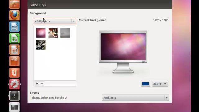 Customization Ubuntu 11.10 Theme, icon, font смотреть онлайн