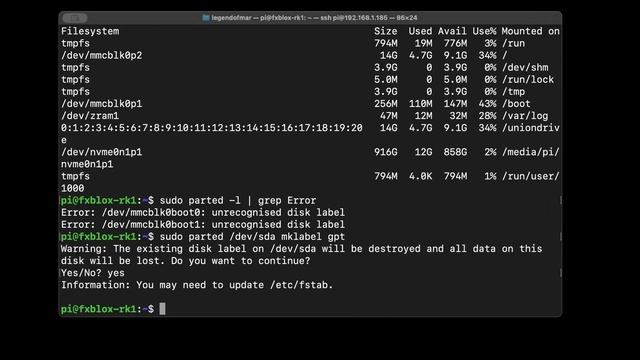 Format Storage Drive to EXT4 on FxBlox (Linux) смотреть онлайн