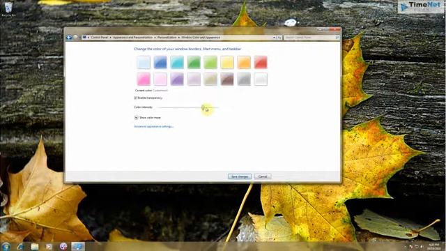 How create themes in Windows 7?. TimeNet CpocLab Training Videos смотреть онлайн