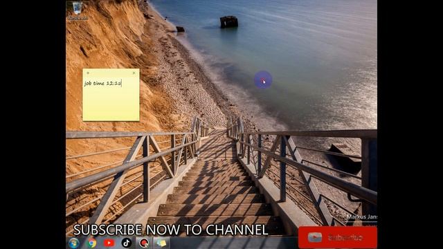 How to Use Sticky Notes as Reminders in Windows 07 How to Set a Reminder in Windows 07 смотреть онлайн