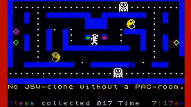 Jet Set Willy : Manic Mining Robot's Day Out (ZX Spectrum) смотреть онлайн