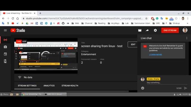 screen sharing from linux - test смотреть онлайн