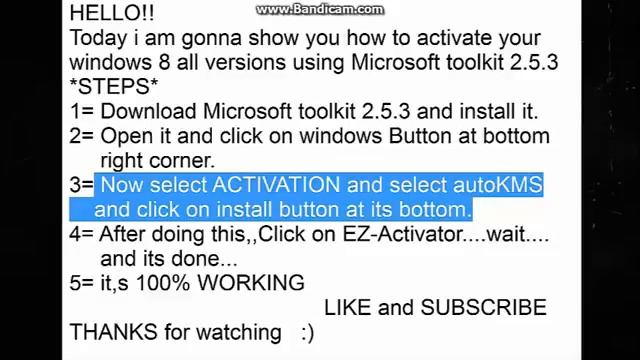 How To Activate Windows 8 using MS toolkit смотреть онлайн