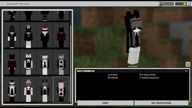 4D Cosmetics Skinpack (Works on HIVE). Arkery #3 (MCPE/WIN 10) смотреть онлайн