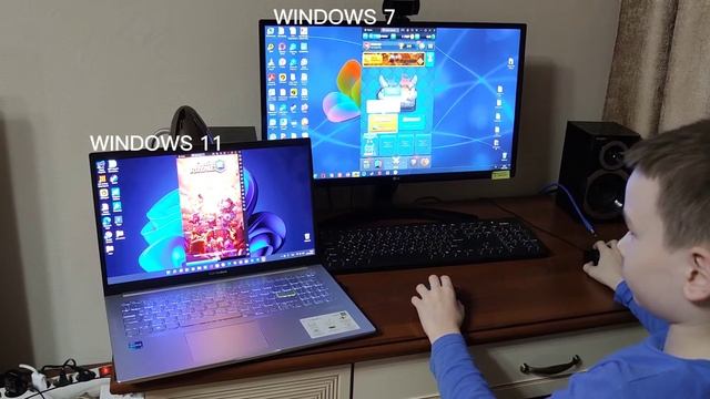 windows 7 vs windows 11 speed test смотреть онлайн