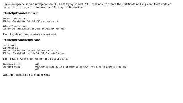 DevOps & SysAdmins: How add SSL/443 to Apache server without virtual host? (2 Solutions!!) смотреть онлайн