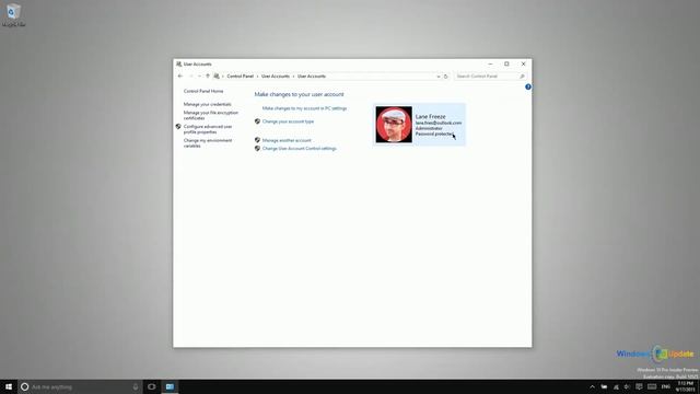 Windows 10 - Managing User Accounts смотреть онлайн