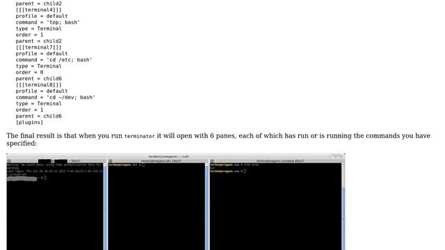 Unix & Linux: How to open terminal, split to 9 terminals and switch between them using one script? смотреть онлайн