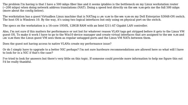 DevOps & SysAdmins: What helps increase iptables NAT routing performance? смотреть онлайн