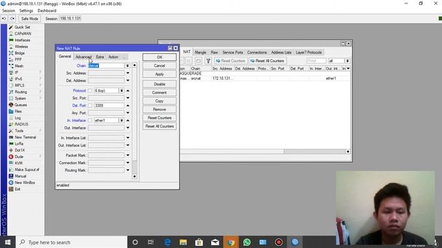D-nat/dstnat Mikrotik смотреть онлайн