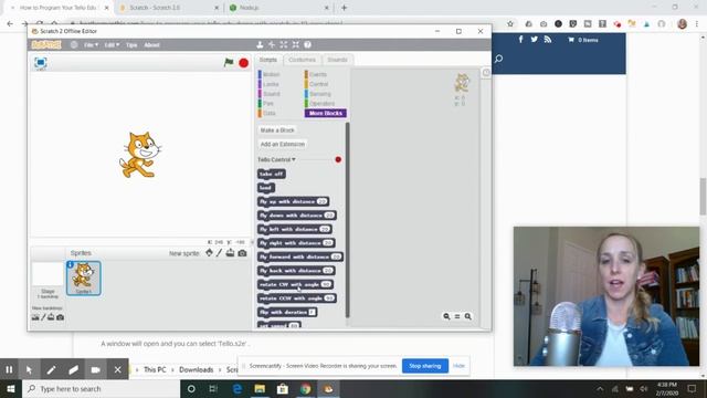 How to Program Your Tello Edu Drone with Scratch 2 in 10 Easy STEPS смотреть онлайн