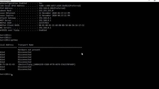BASIC Networking WINDOWS COMMAND || COMMAND PROMPT смотреть онлайн