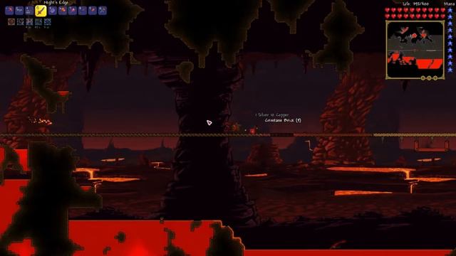 Terraria - S3E17 "Wall of Flesh Fight" смотреть онлайн