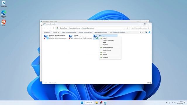 How to disable network adapter in Windows 11 or Windows 10 смотреть онлайн
